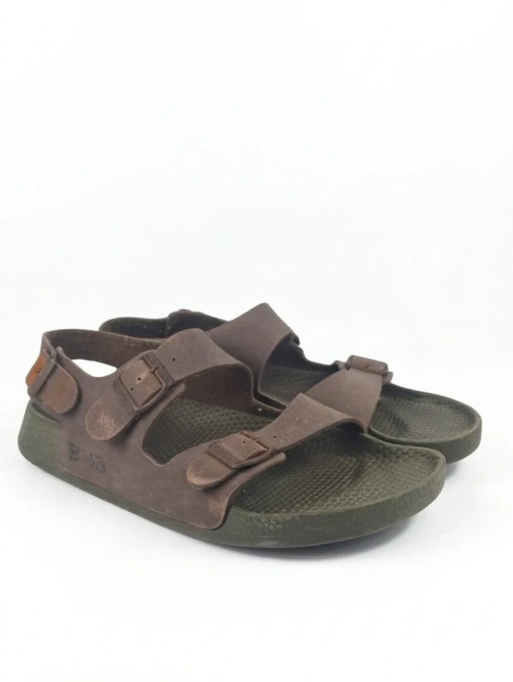 Birkenstock Birki Trinidad Brown Briko-Flor Men's sandals Size 13